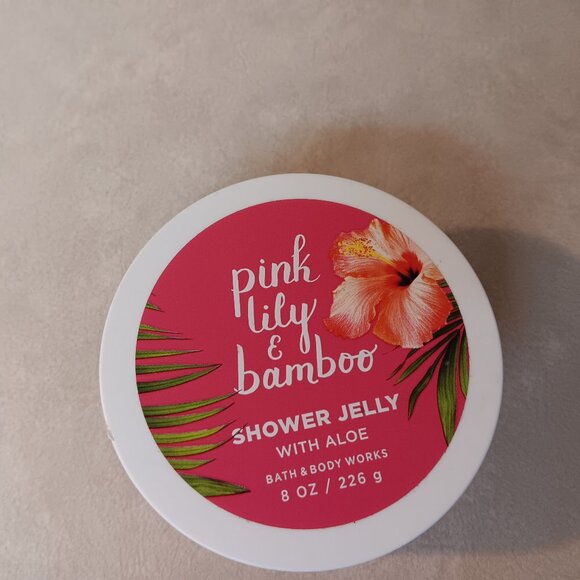 Bath and Body Works Pink and Lily Bamboo Shower Jelly - Picture 1 of 5